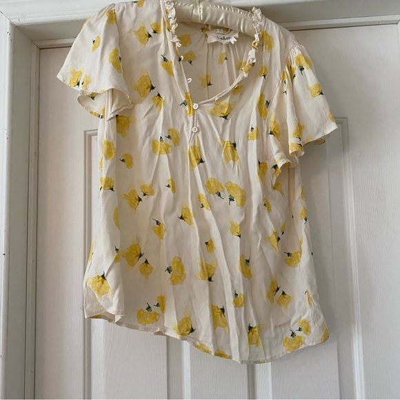 ba&sh floral Kila Blouse - Picture 5 of 9